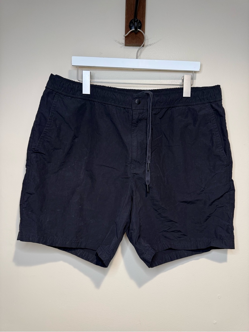 Rag & Bone Men’s Black nylon swim hybrid shorts size XL